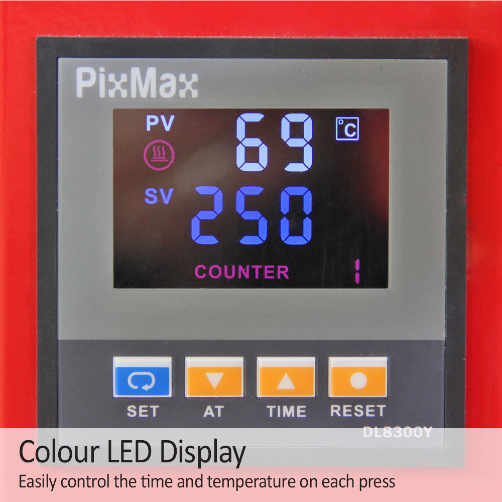 Pressa a Caldo 38cm, Plotter da Taglio Vinile, Stampante & Pacchetto Weeding