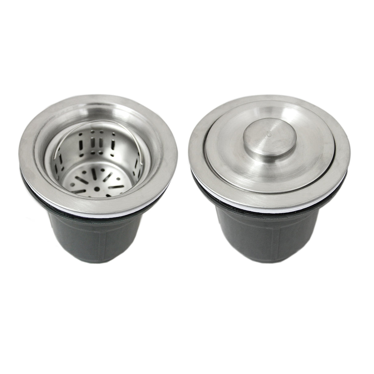 Lavandino da Cucina Singolo in Acciaio Inox KuKoo