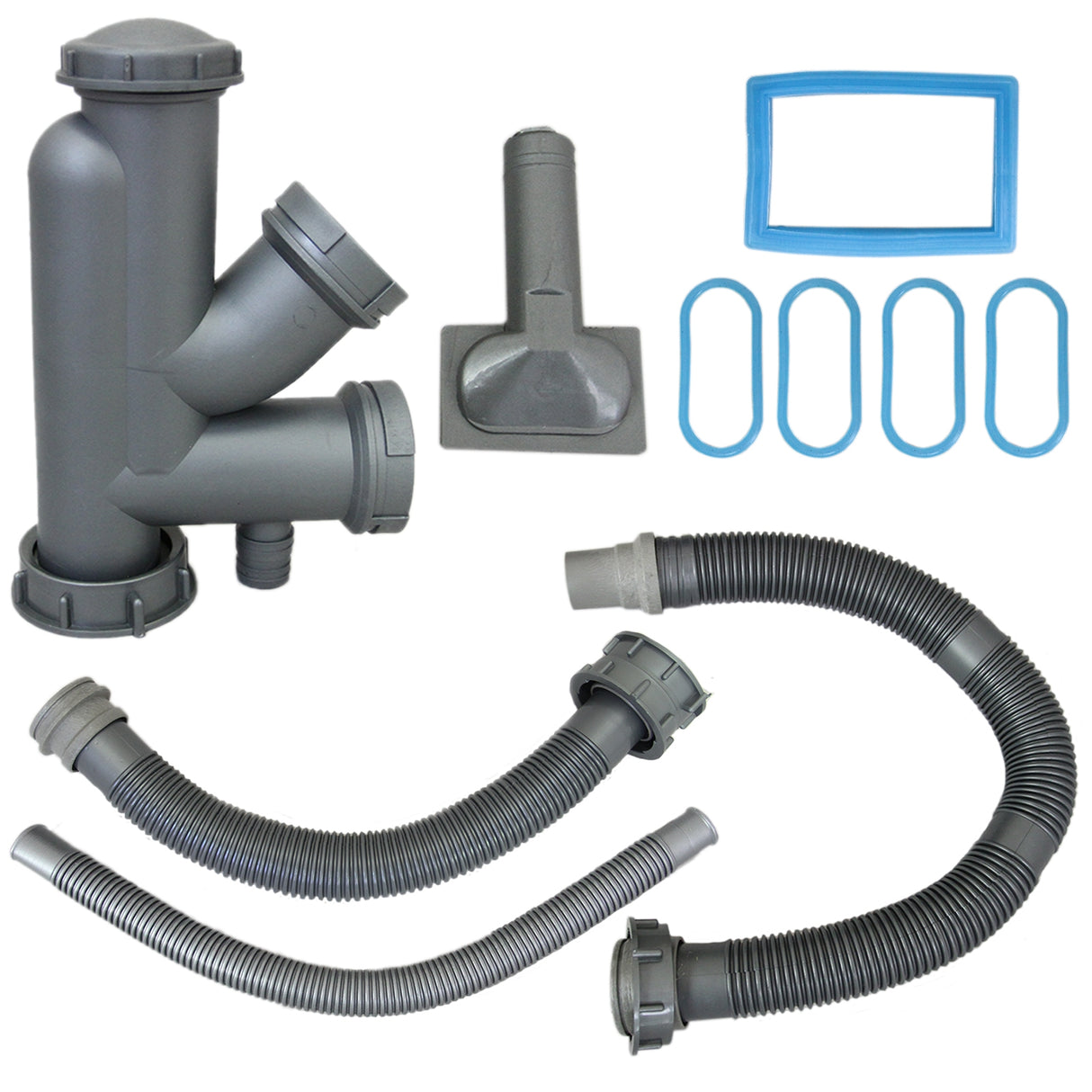 Lavandino da Cucina Doppio in Acciaio Inox KuKoo