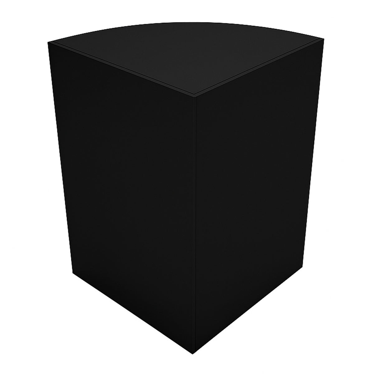 Bancone Angolare da Negozio LM60 – Nero