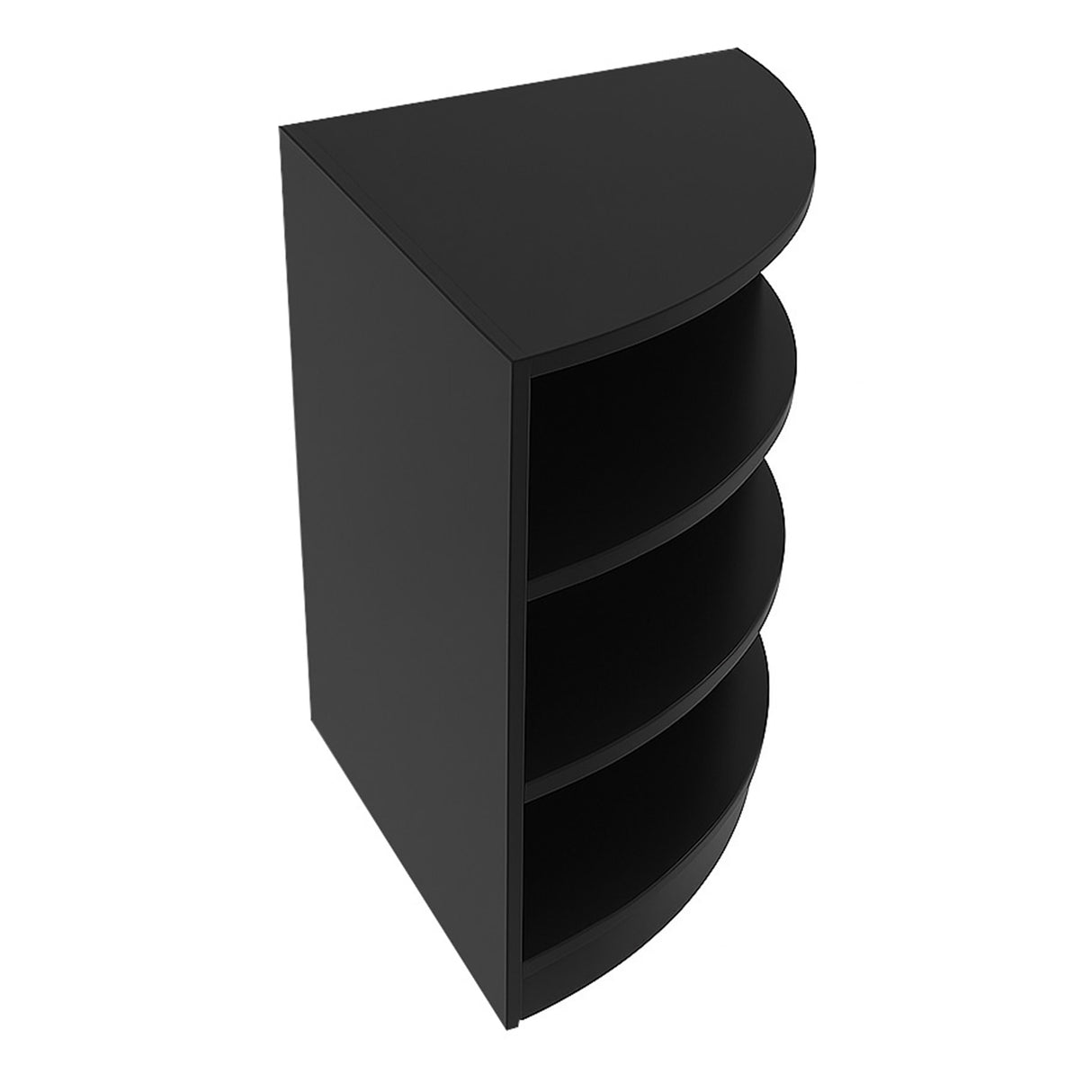 Bancone Angolare da Negozio LM60 – Nero