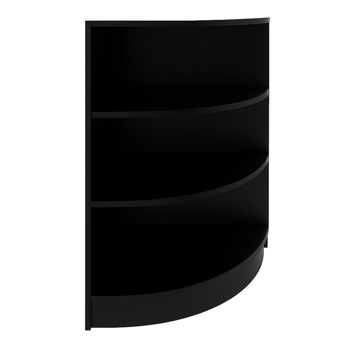 Bancone Angolare da Negozio LM60 – Nero