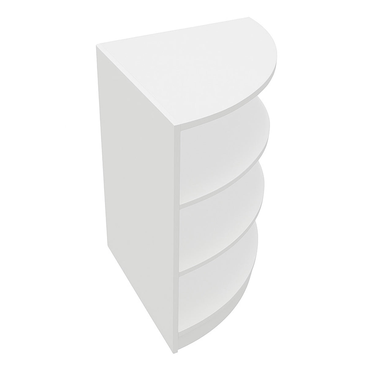 Bancone Angolare da Negozio LM60 – Bianco