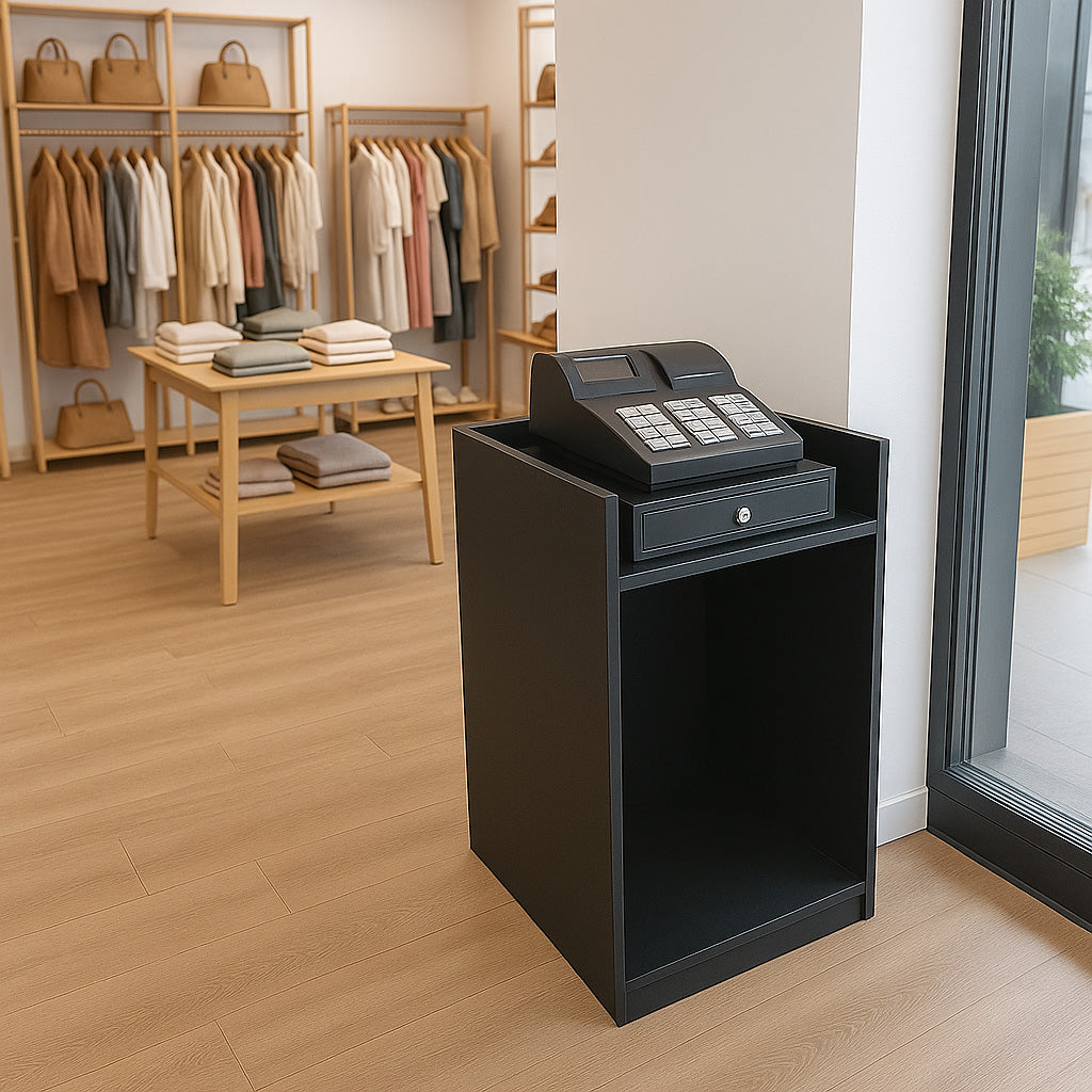 Bancone Cassa da Negozio TB60 – Nero