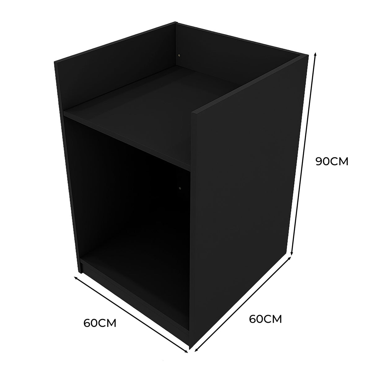 Bancone Cassa da Negozio TB60 – Nero