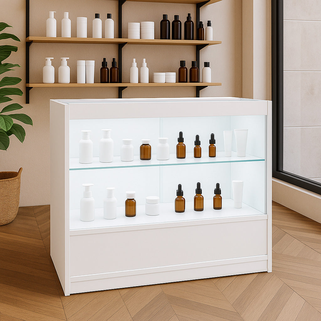 Bancone da Negozio LED C900 – Bianco