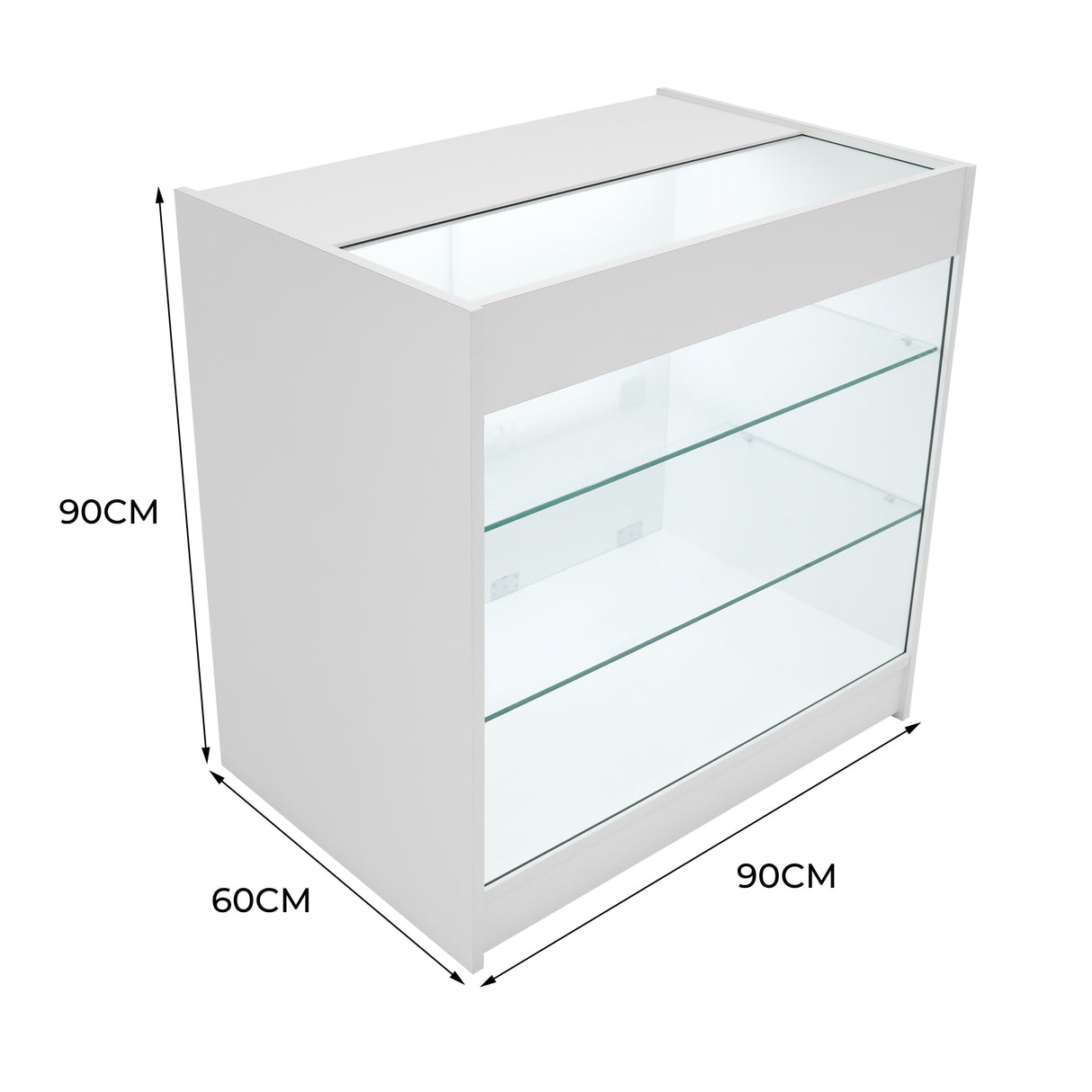 Bancone da Negozio LED K900 – Bianco