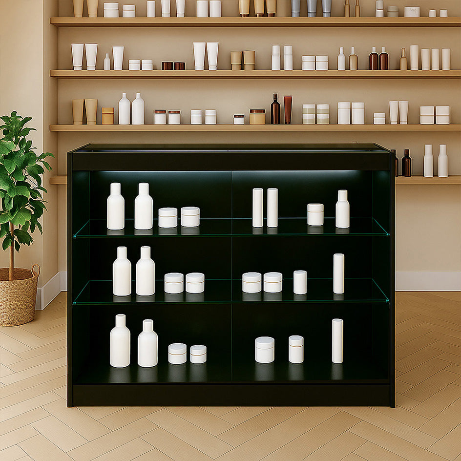 Bancone da Negozio LED K1200 – Nero