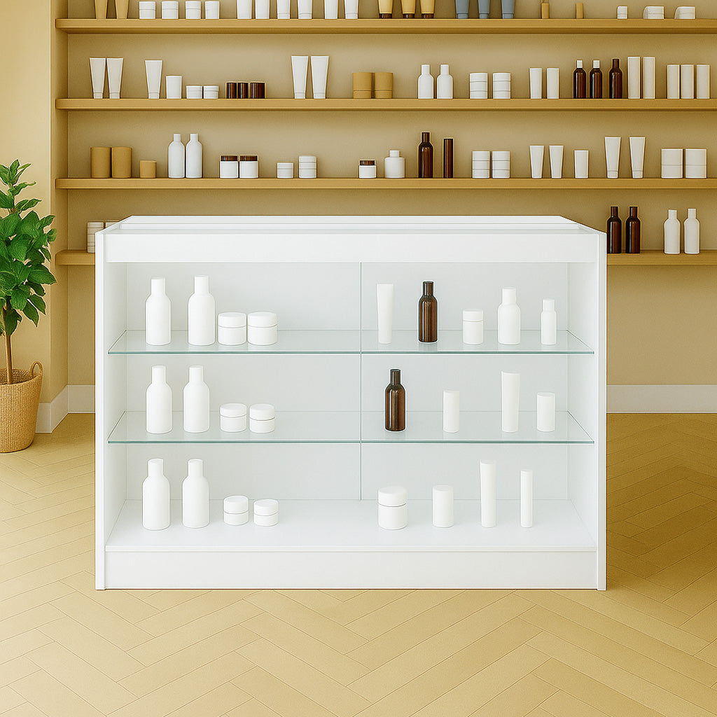 Bancone da Negozio LED K1200 – Bianco