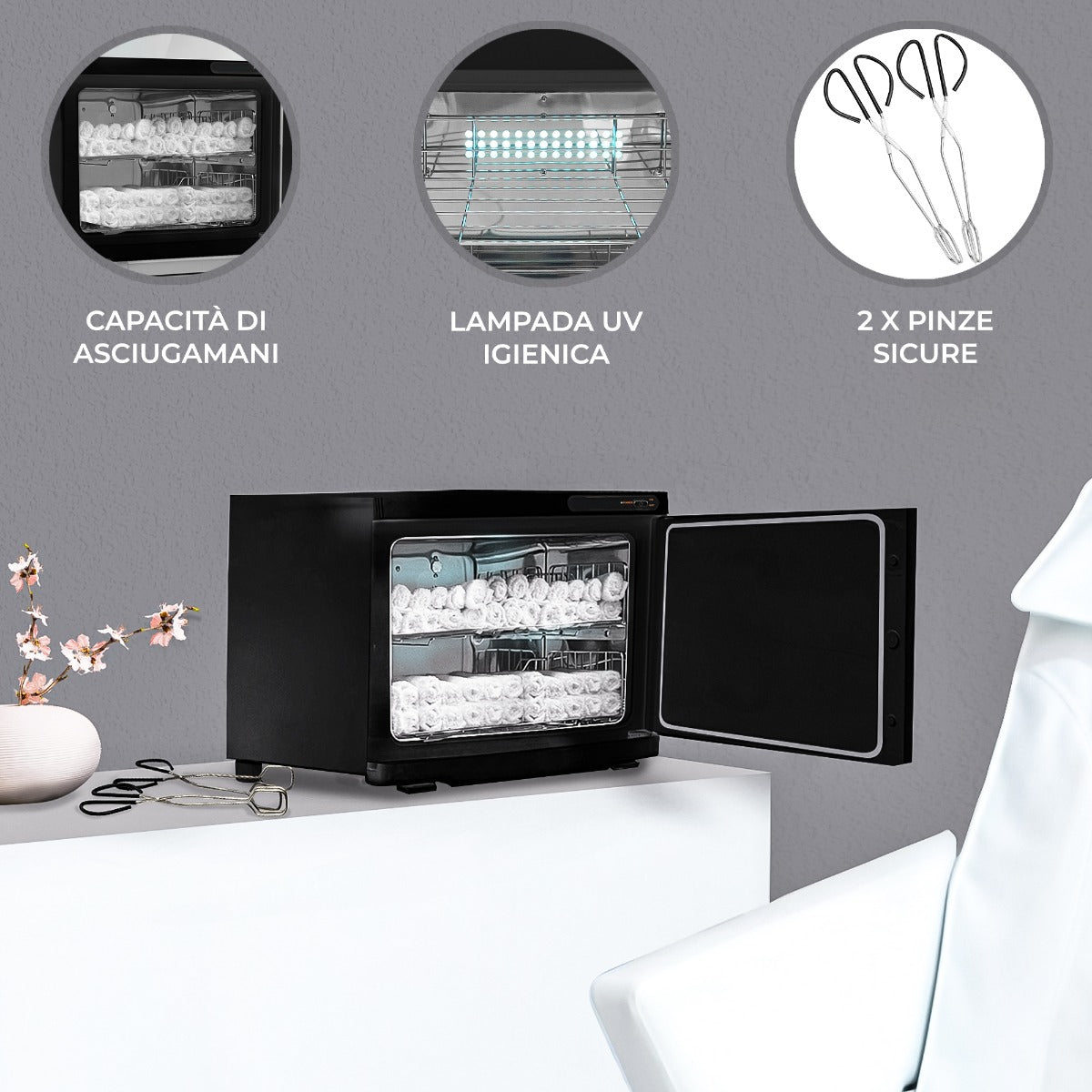 Scaldasalviette Nero