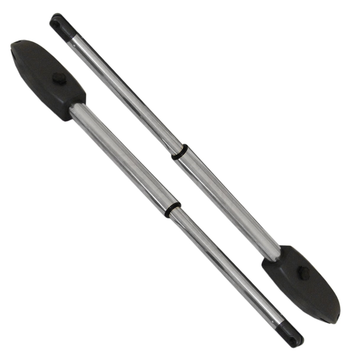 Apriporta a battente T-Mech con tastierino wireless, struttura in acciaio lucido e dettagli neri, design moderno e funzionale