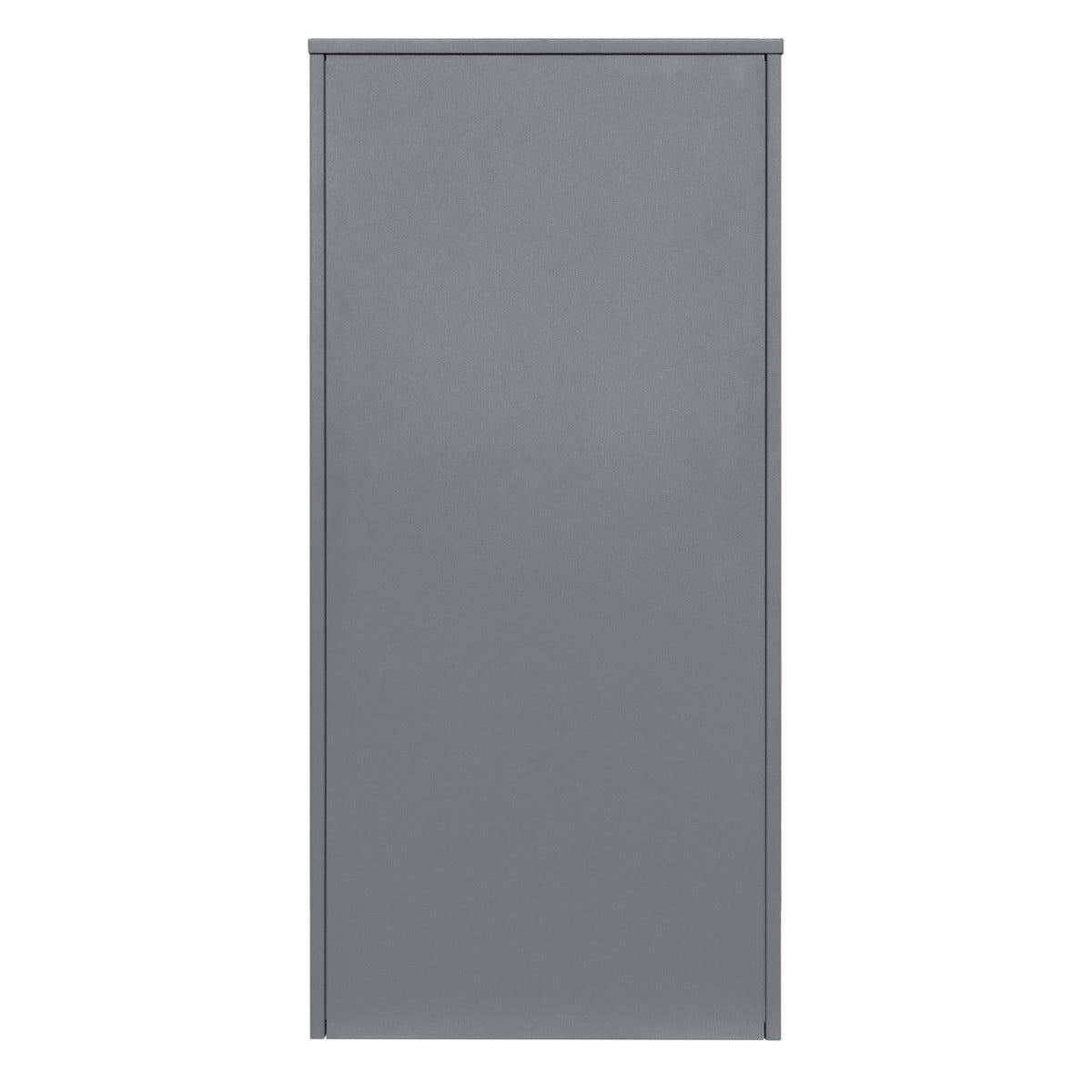 Cassetta postale XL antifurto per pacchi di colore grigio, con superficie liscia e design moderno, ideale per la sicurezza delle consegne