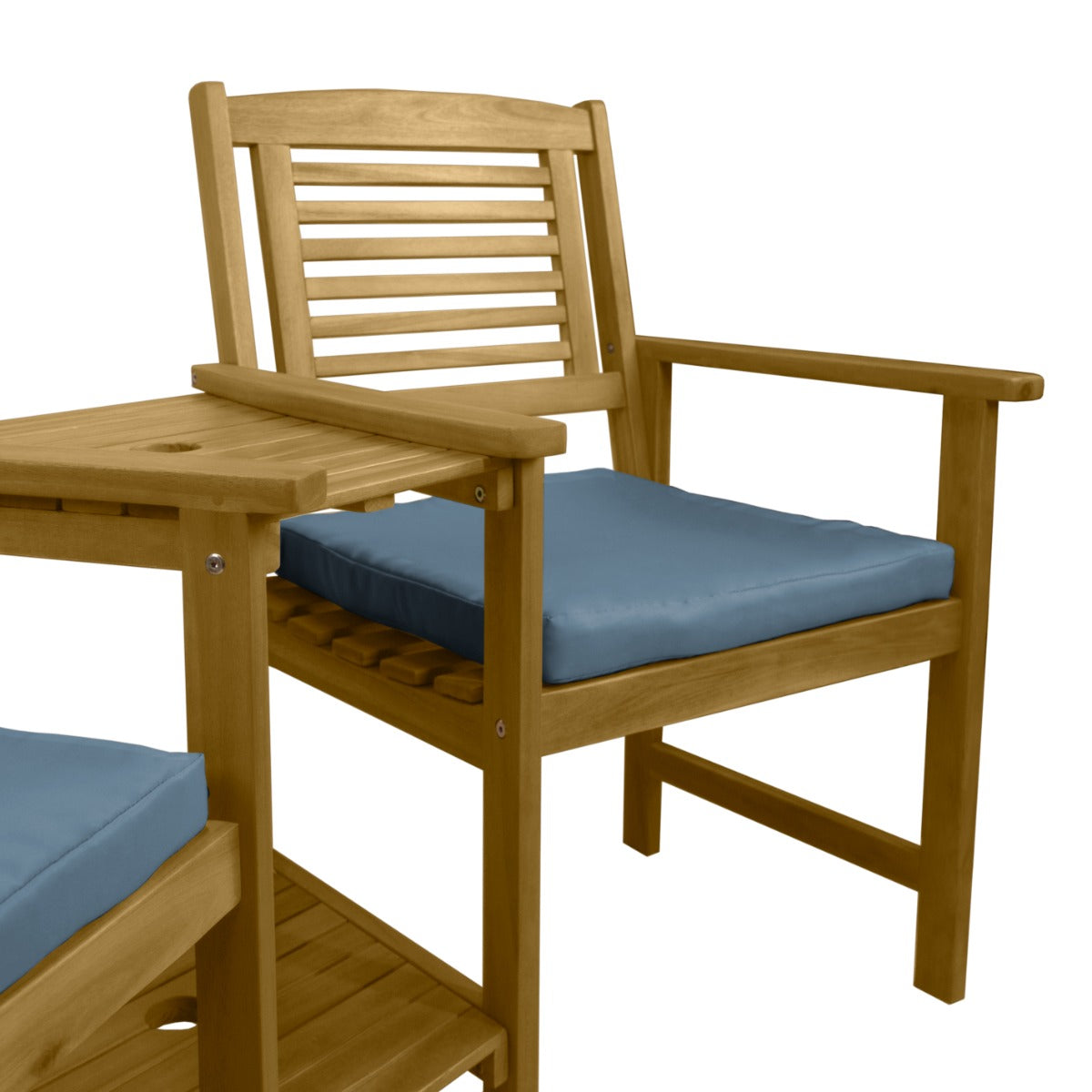 Panca in Legno da giardino con Cuscini