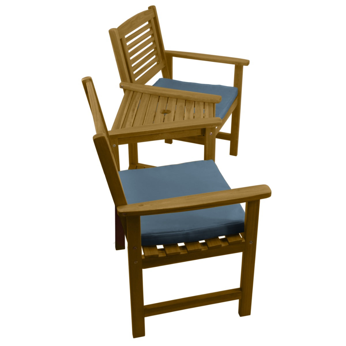 Panca in Legno da giardino con Cuscini