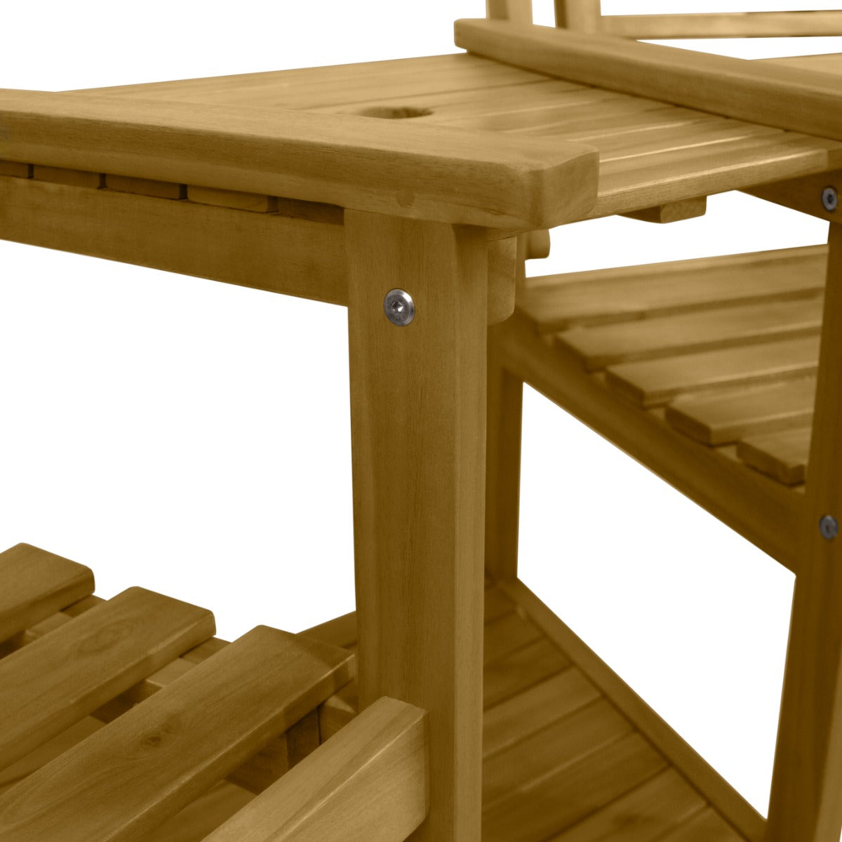 Panca in Legno da giardino con Cuscini