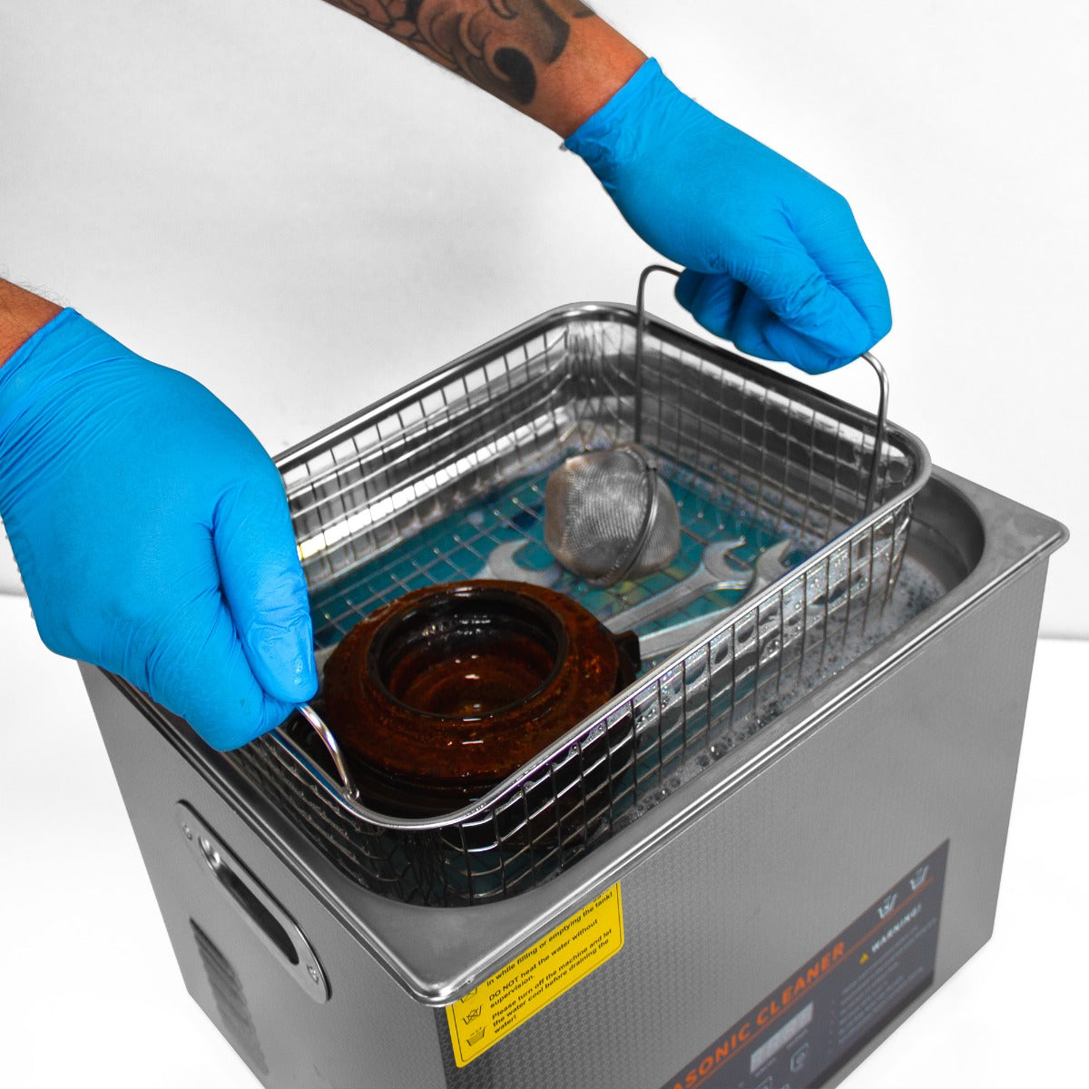 Pulitore ad ultrasuoni T-Mech - 10L