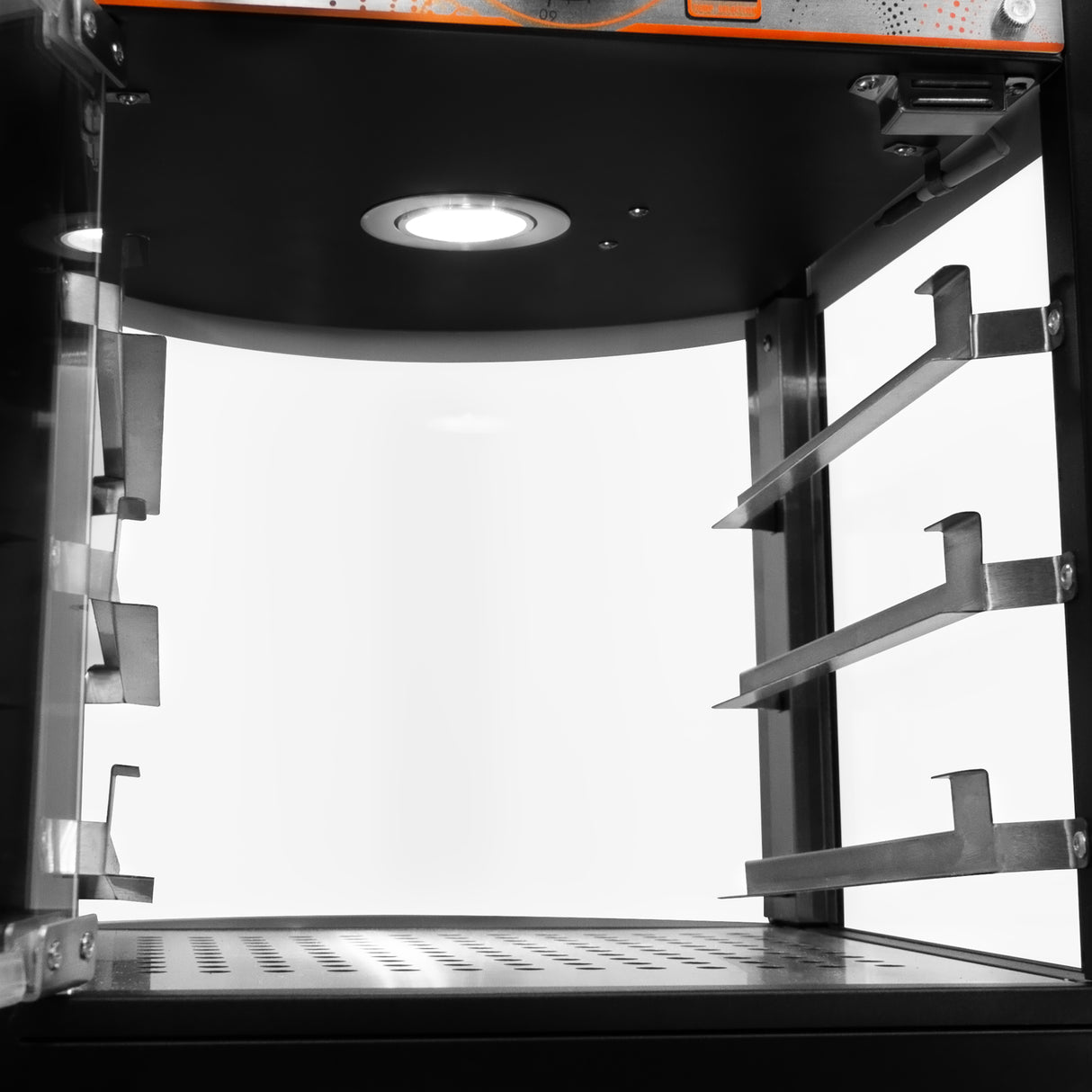 Display Caldo per Pizza in Vetro