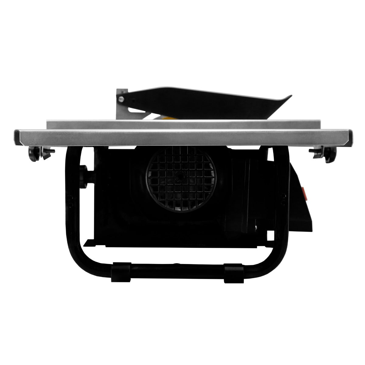 Tagliapiastrelle idraulico elettrico T-Mech, 180mm, 600W, con struttura nera, piano in metallo e manico ergonomico per un uso facile