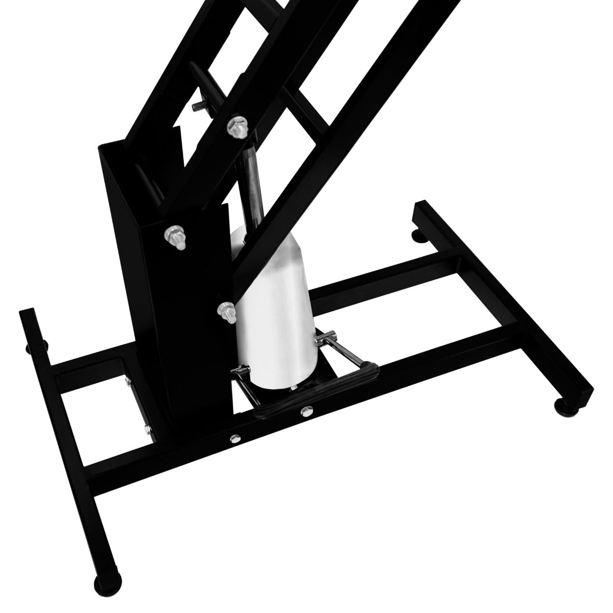 Tavolo da Toelettatura Idraulico Nero - Piano Grigio