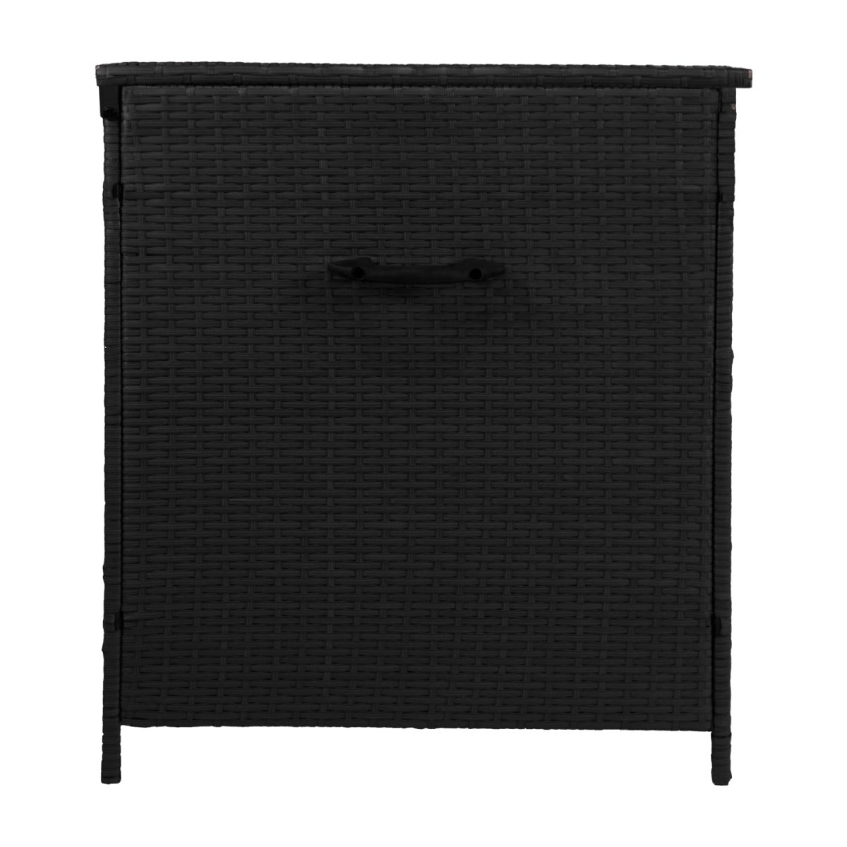 Contenitore per cuscini in rattan – Nero