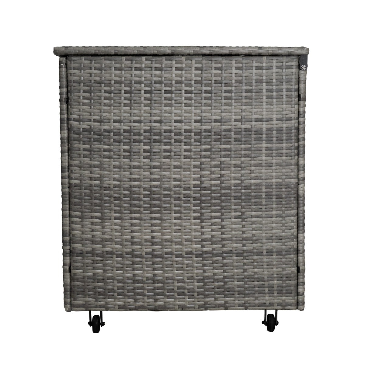Contenitore per cuscini in rattan – Grigio