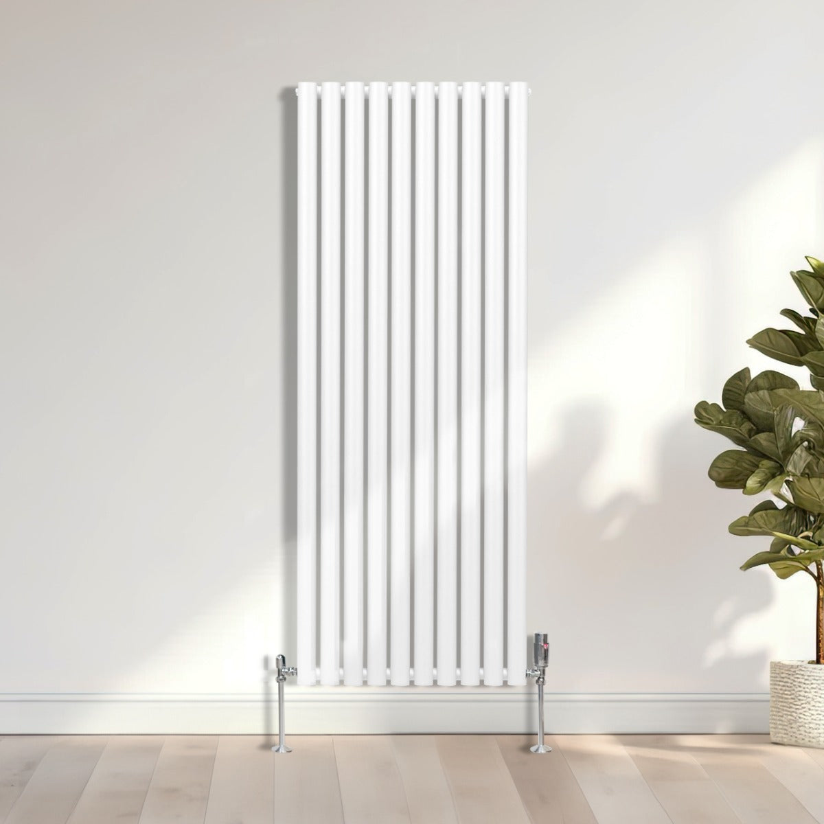 Radiatore a colonna ovale - 1600mm x 600mm - Bianco