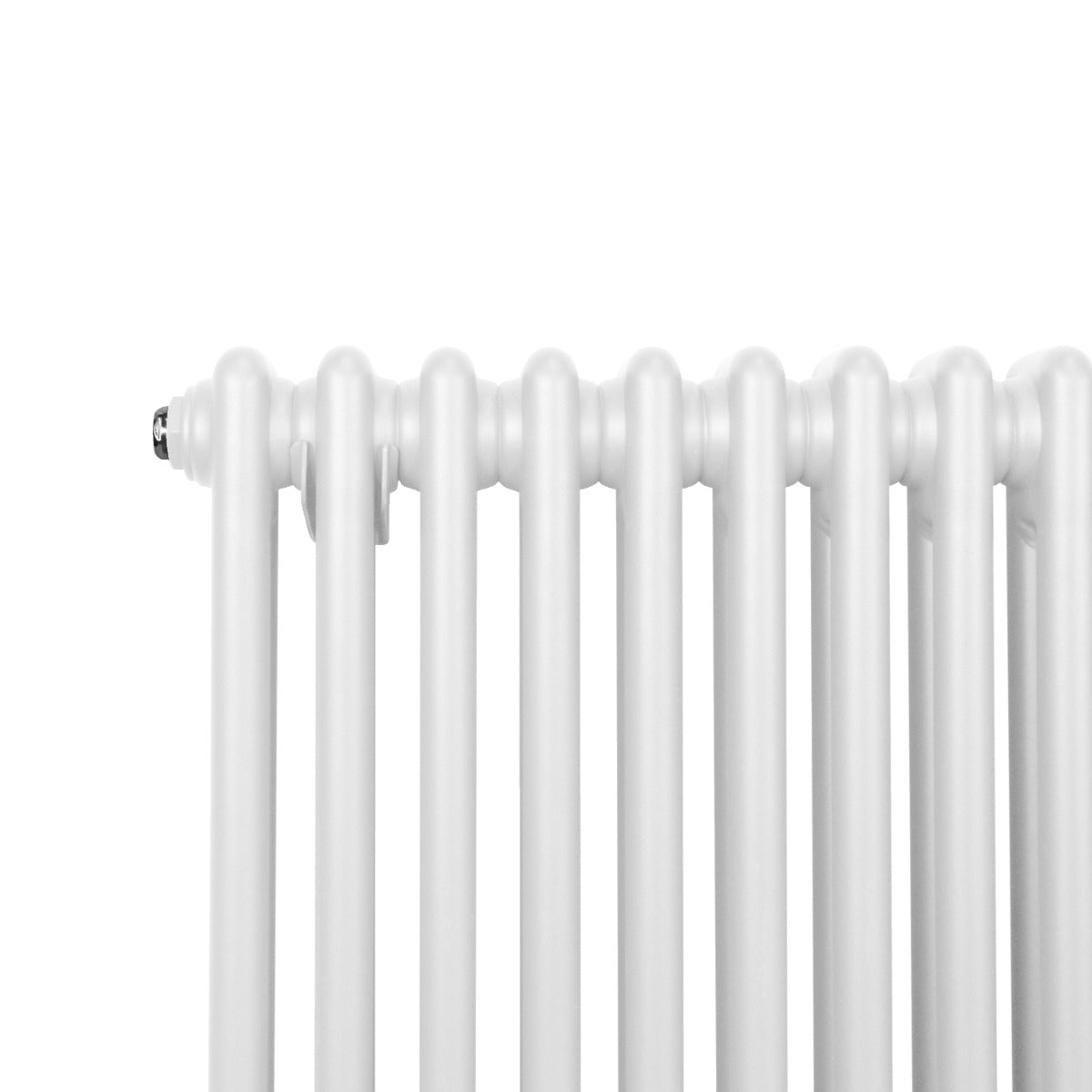 Termosifone a 2 colonne bianco, 600 x 1012mm, con finitura liscia e lucida, design elegante e moderno per riscaldamento efficiente