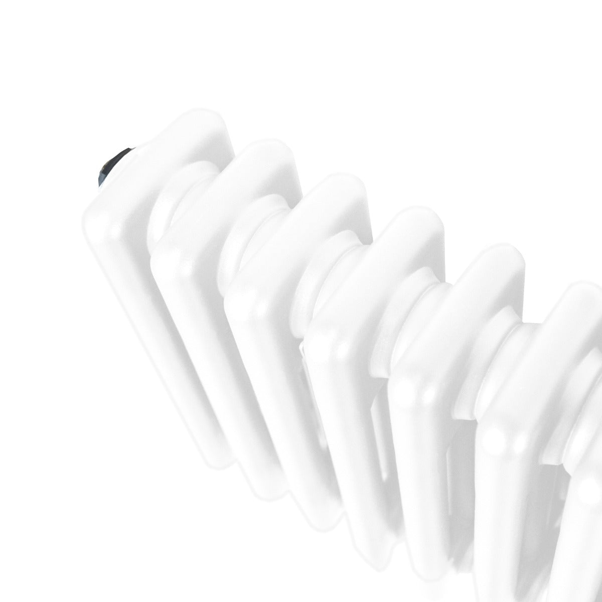 Termosifone a 3 colonne bianco, design elegante e moderno, superficie liscia e lucida, dimensioni 1800 x 562mm, ideale per riscaldamento efficace