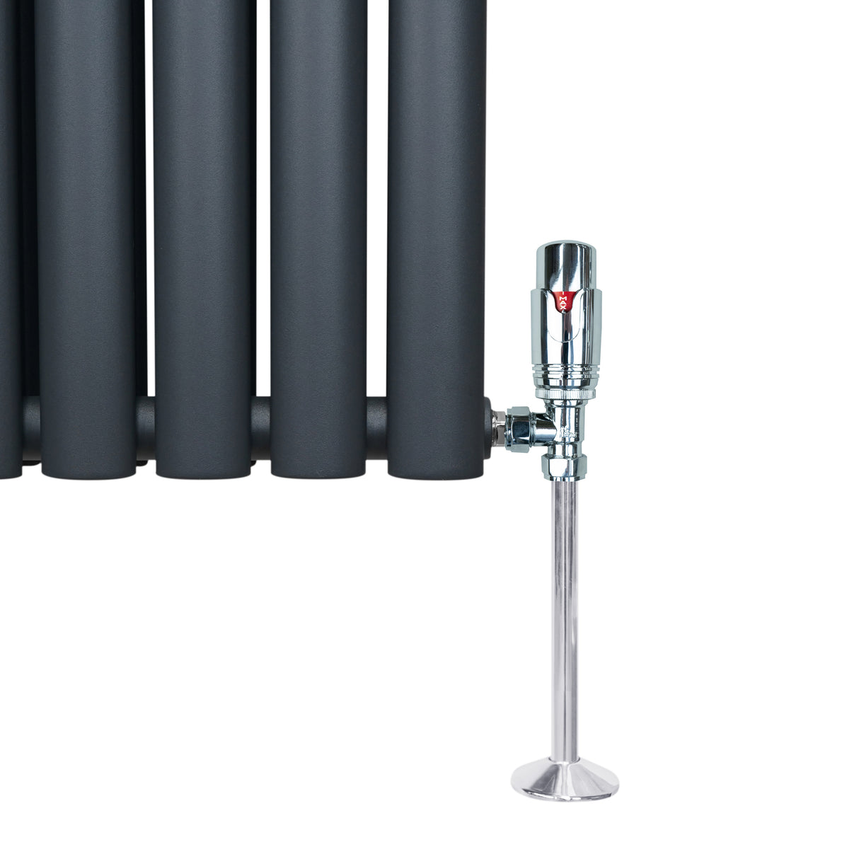 Valvole termostatiche cromate per radiatori