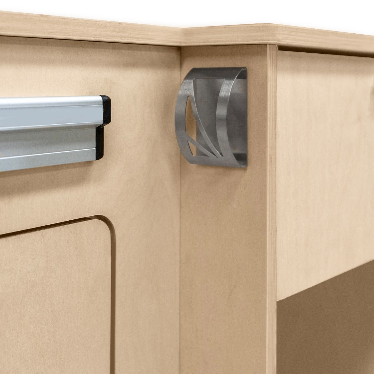 Cucina per Camper & Frigorifero a Compressore - Argento