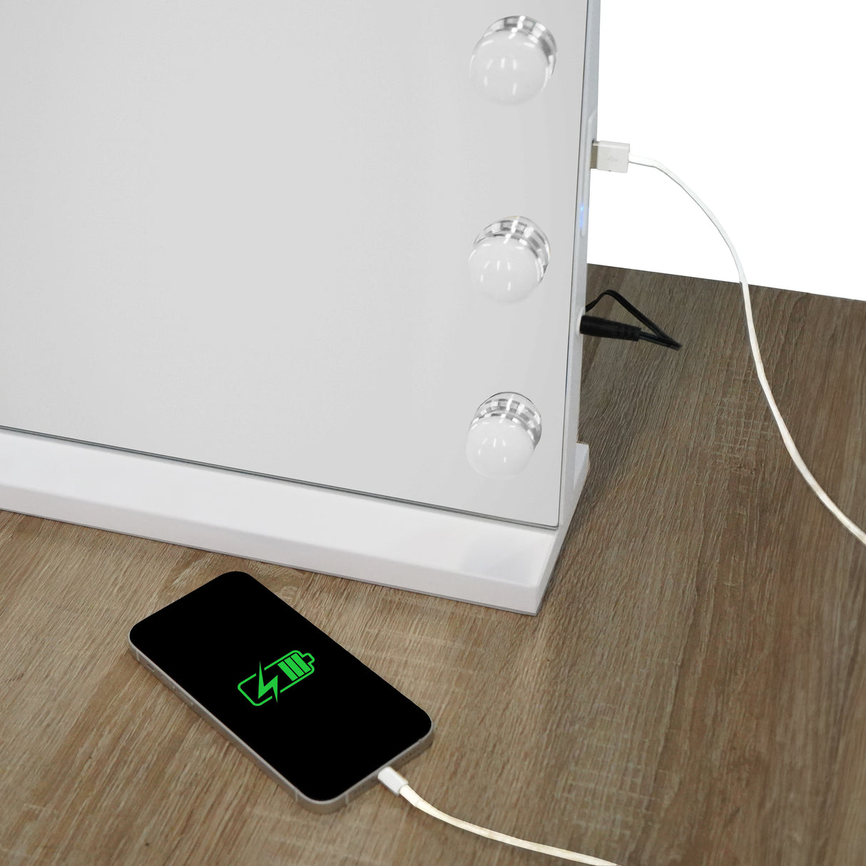 Specchio LED Bluetooth - 58 x 46 cm