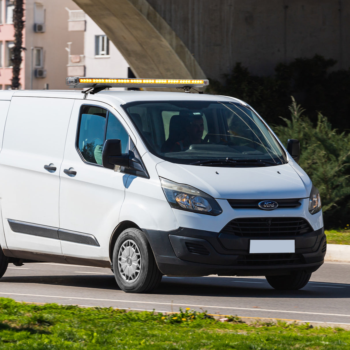 Luce di Emergenza Ambra da 1200 mm con Pannello di Controllo