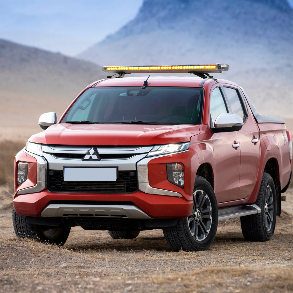 Luce di Emergenza Ambra da 1200 mm con Pannello di Controllo