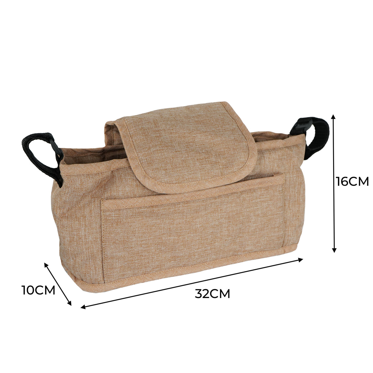 Borsa Organizer per Passeggino per Animali - Beige