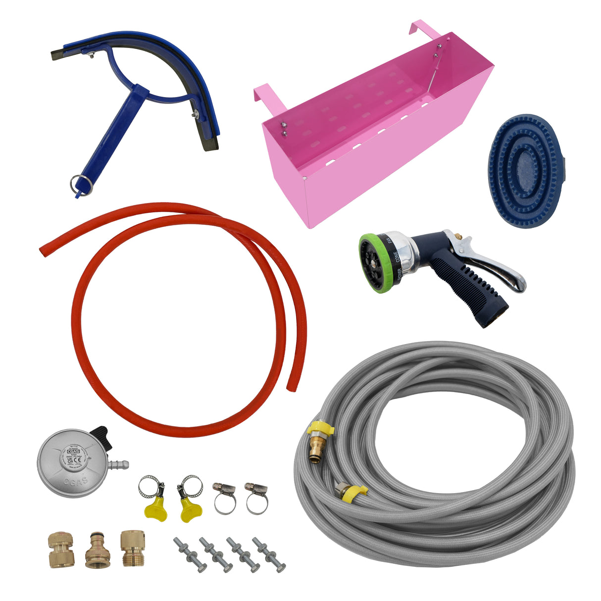 Doccia per Cavalli Portatile - Rosa