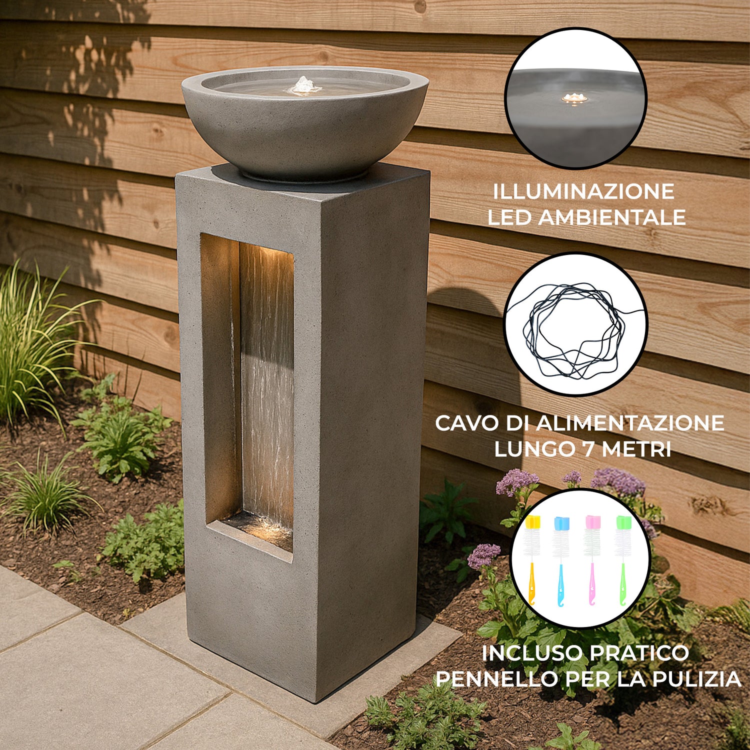 Fontana d’Acqua Elettrica – Serenity Falls