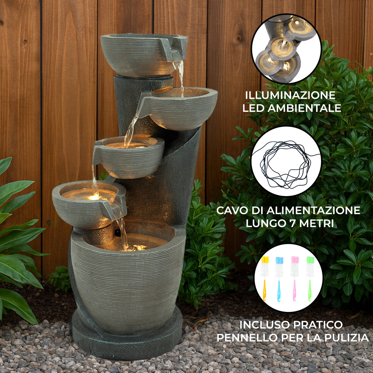 Fontana d’Acqua Elettrica – Illusion Lagoon