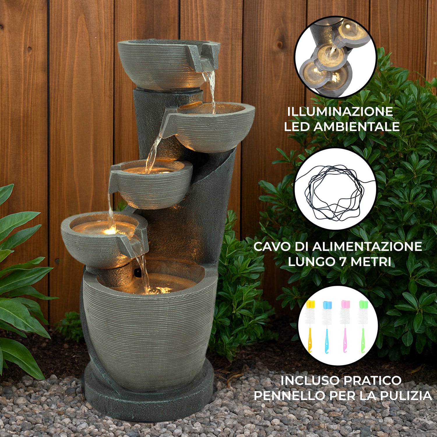 Fontana d’Acqua Elettrica – Illusion Lagoon