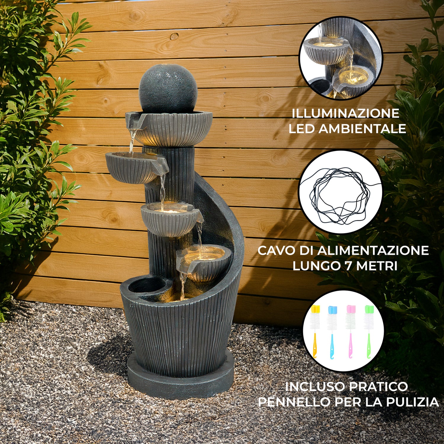 Fontana d’Acqua Elettrica – Spiral Springs