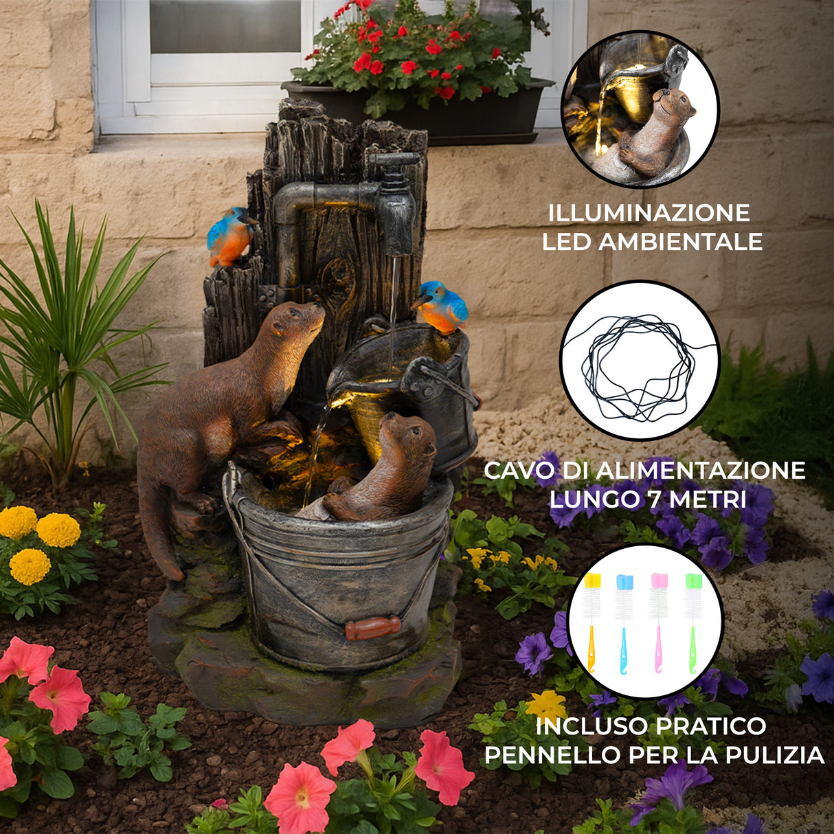 Fontana d’Acqua Elettrica – Otter Oasis