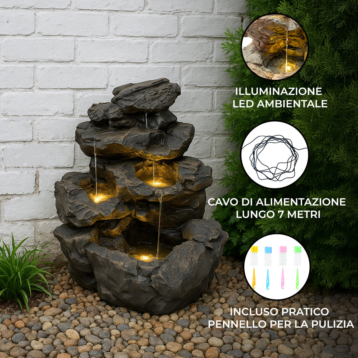 Fontana d’Acqua Elettrica – Rustic Rapids