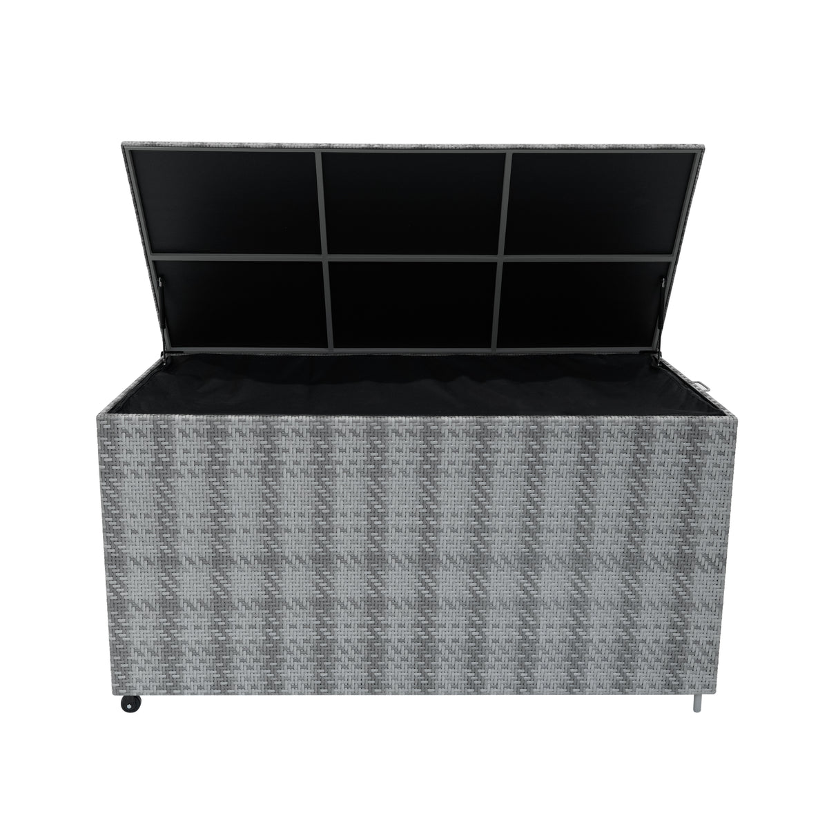 Baule in Rattan 700L per Esterno – Grigio