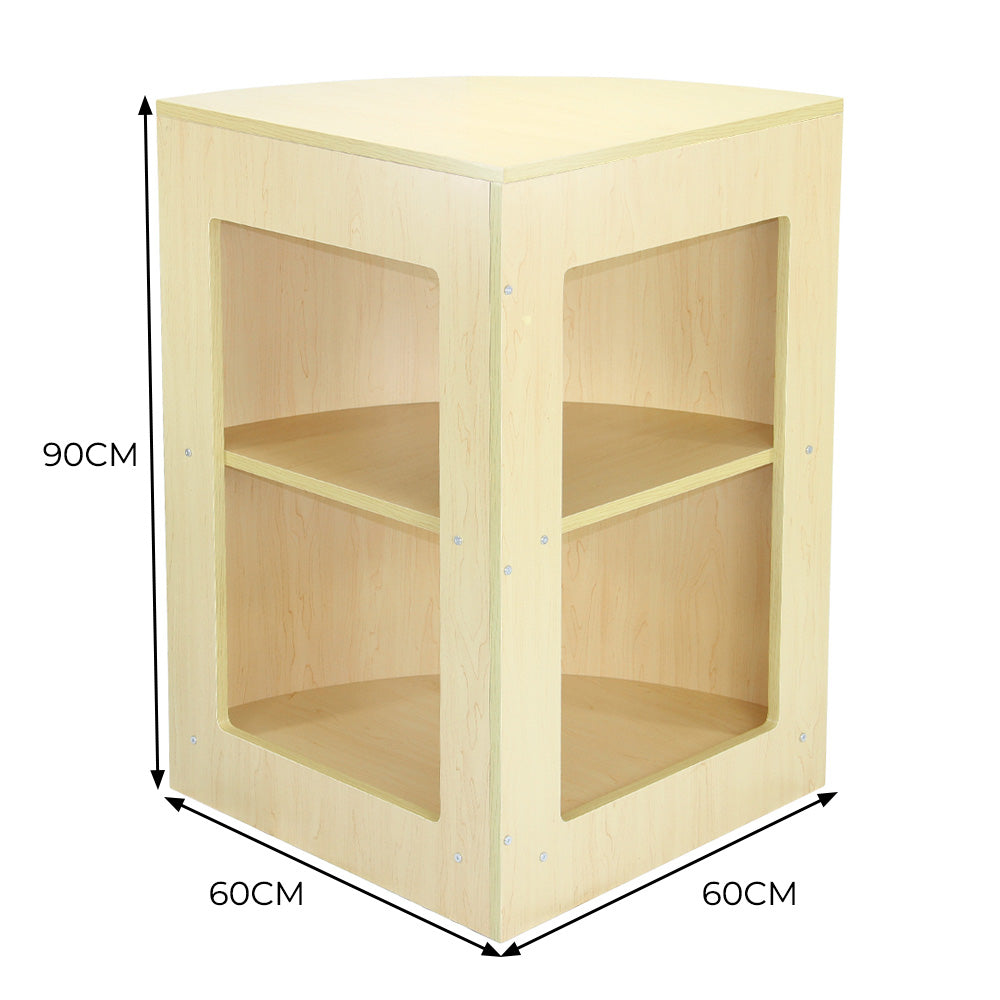 Bancone Angolare per Negozio CM60 – Acero