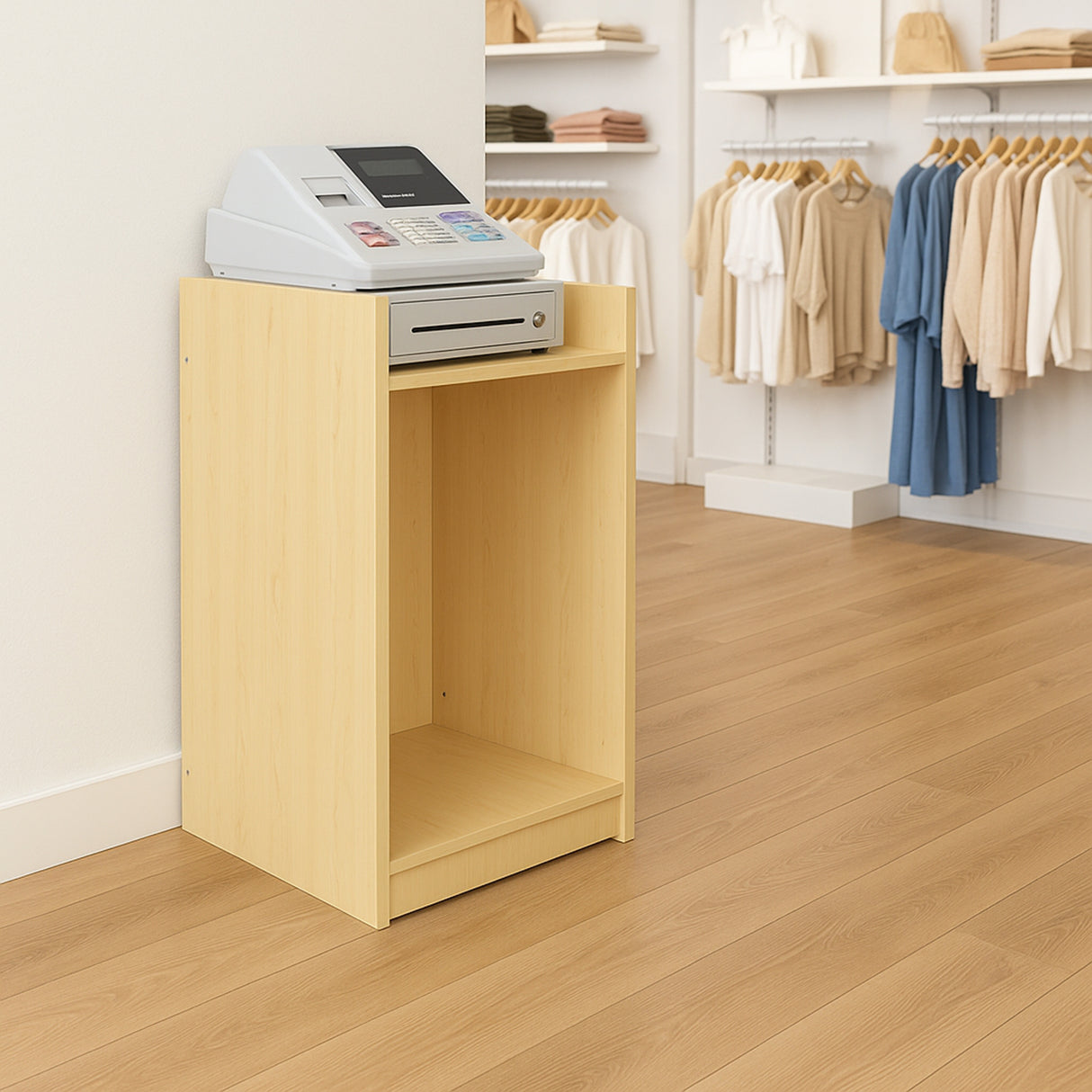 Bancone da Negozio TB40 in Acero