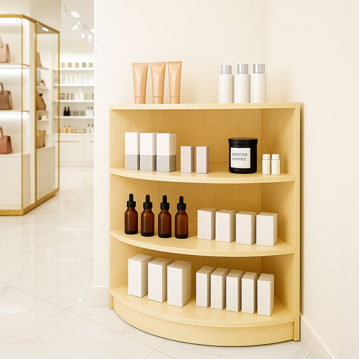 Bancone da Negozio LM60 in Acero