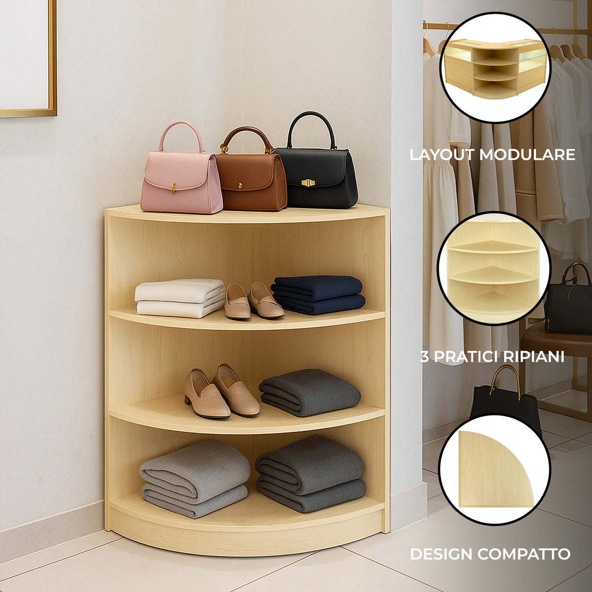 Bancone da Negozio LM60 in Acero