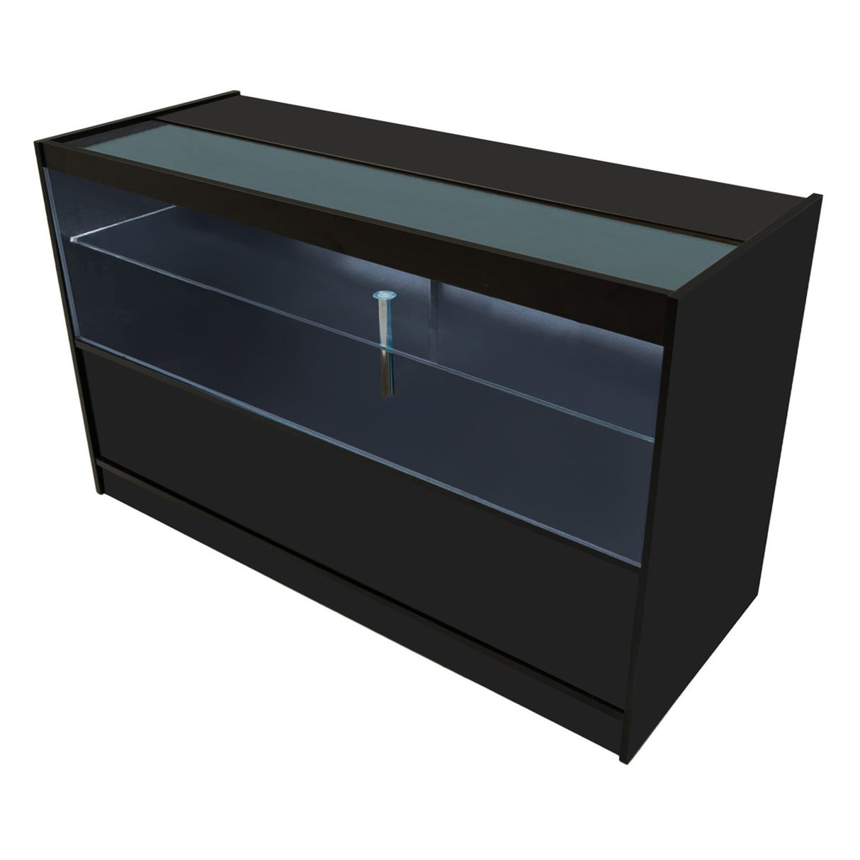 Bancone da Negozio LED C1500 – Nero