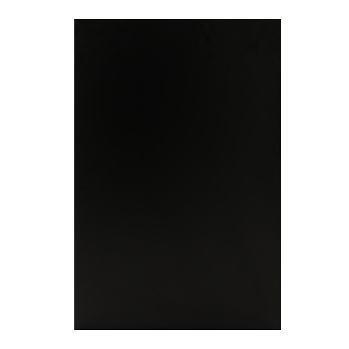 Bancone da negozio LED K1500 in nero, design elegante e moderno, superficie liscia e lucida, ideale per esposizione prodotti