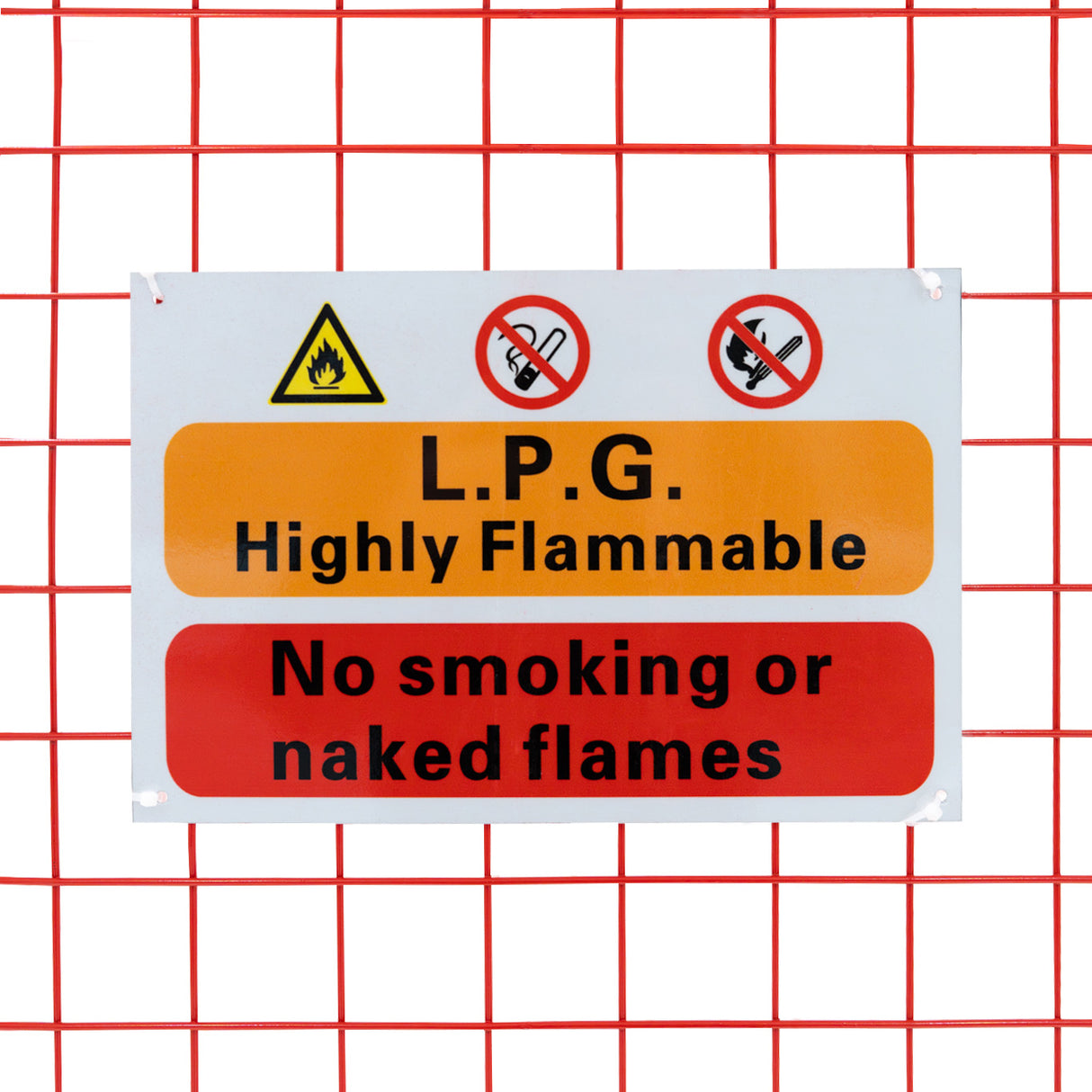 Gabbia Rete Pieghevole per Bombole di Gas - 100cm x 140cm x 50cm