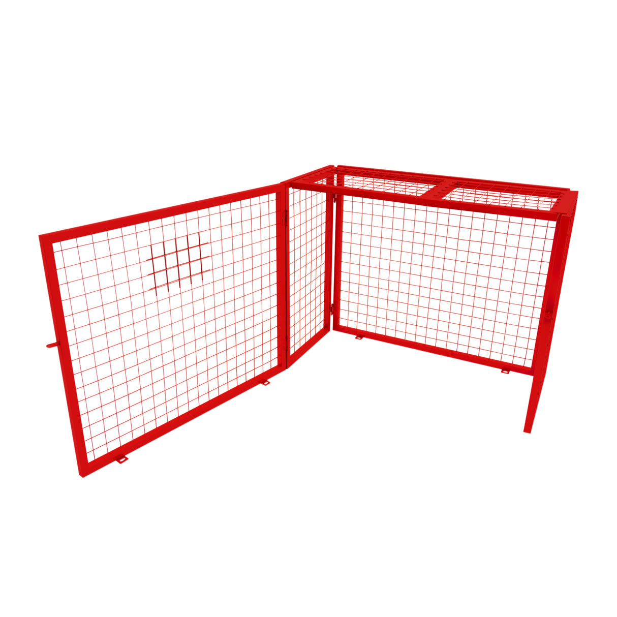 Gabbia Rete Pieghevole per Bombole di Gas - 92cm x 110cm x 50cm